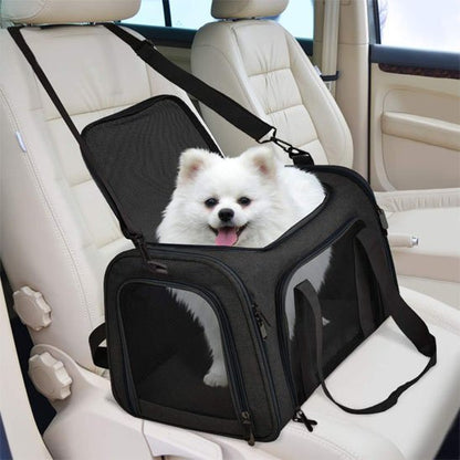 Sac de transport pour chien adapté aux voyages