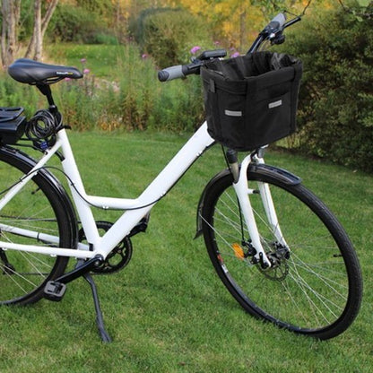 Intérieur confortable et sécurisé du panier vélo