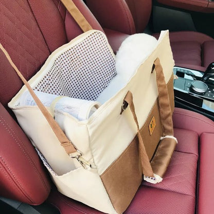  Intérieur doux confortable et sécurisé du sac de transport pour petit chien