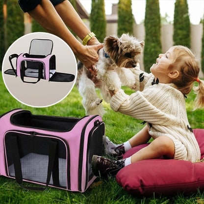Intérieur doux et sécurisé du sac de transport