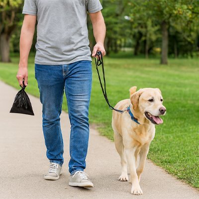 Sacs à crottes parfumés et agréables à utiliser
